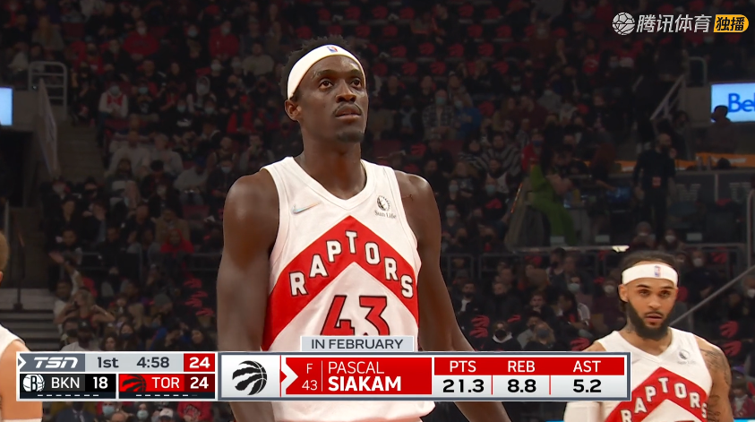 猛龙逆转篮网，西亚卡姆惊艳四座